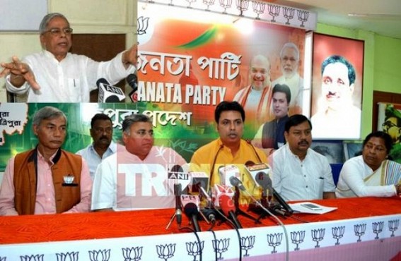 â€˜No allianceâ€™ to win Election-2018, BJP to fight independently : Biplab Deb accused Barmanâ€™s family as CPI-M agent with â€˜Opposition-maskâ€™ 